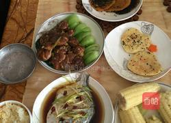 油菜香菇的做法图解3