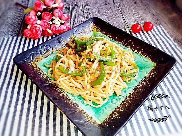 鸡丝炒面
