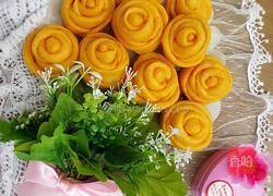 南瓜玫瑰花馒头花束的做法图解20