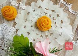南瓜玫瑰花馒头花束的做法图解21