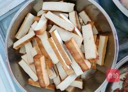干豆腐炒肉的做法图解3