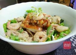 和風燒雞肉沙律的做法图解8