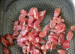 腊味杂疏炒饭的做法图解3