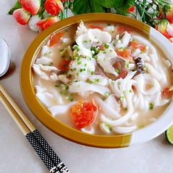 西红柿鱼汤粉的做法[图]