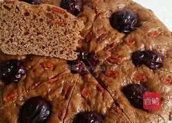 Illustration of how to make brown sugar and jujube steamed cake 7