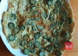 秋葵鸡蛋饼的做法图解5