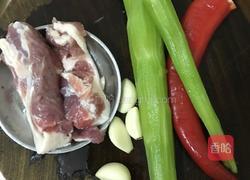 莴笋炒肉末的做法图解2