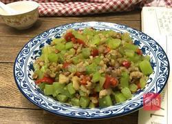 莴笋炒肉末的做法图解10