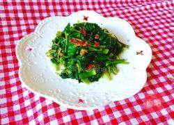 肉渣空心菜的做法图解4