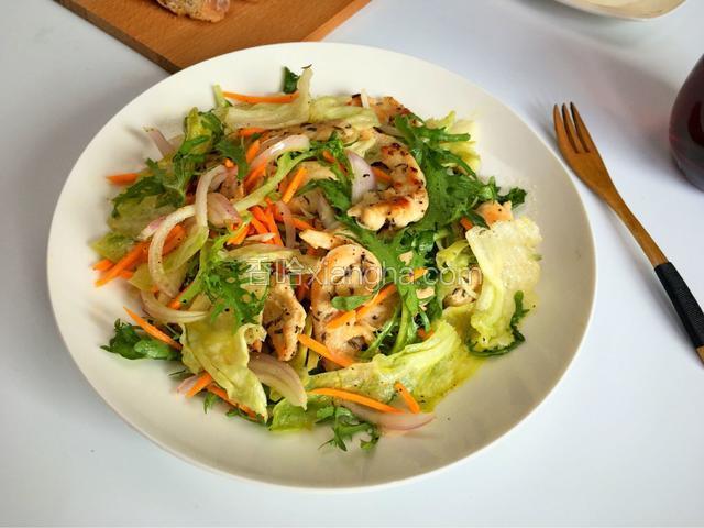 意式风味鸡肉沙拉