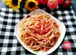 Illustration of how to make tomato pasta 8