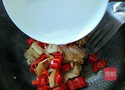 红椒炒肉的做法图解10