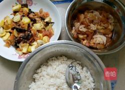 荷叶糯米鸡的做法图解9