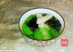 木耳丝瓜虾饺汤的做法图解8