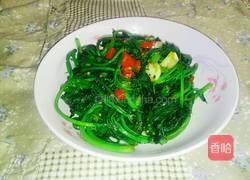 辣炒苕藤尖的做法图解7
