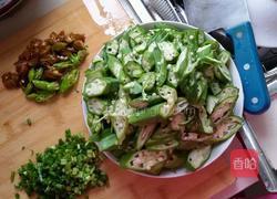 清炒秋葵的做法图解2