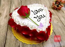 玫瑰爱心蛋糕的做法图解9