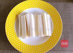 草莓酱汁淋山药的做法图解2