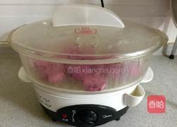 紫薯绣球酥（3个）的做法图解2