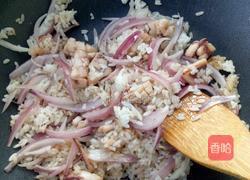 鱿鱼炒饭的做法图解5