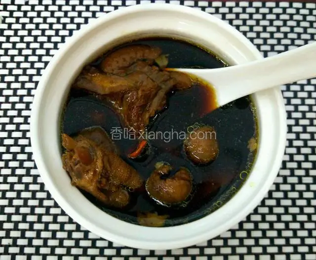 四物土鸡汤