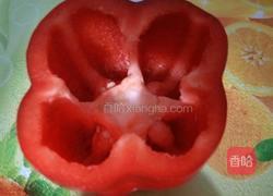 蒸酿红辣椒的做法图解7