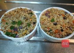 蟹子炒飯的做法图解4