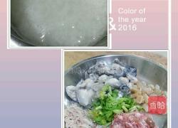 牡蛎干贝瘦肉粥的做法图解3