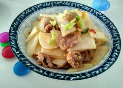 地瓜（凉薯）炒肉