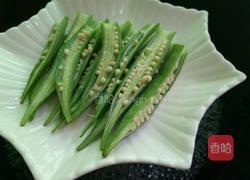 凉拌秋葵的做法图解6