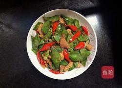 扁豆炒肉片的做法图解10
