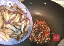 肉沫烧茄子的做法图解5