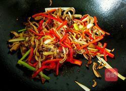 红椒炒肚丝的做法图解13