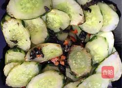 紫苏煎黄瓜的做法图解3