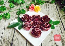 玫瑰花蒸饺的做法的做法图解13