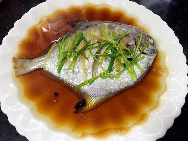 清蒸海鲳鱼