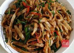 孜然炒饼丝的做法图解7