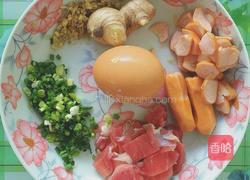 一人食雜料炒飯的做法图解2