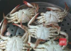 清蒸螃蟹的做法图解3