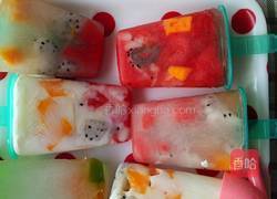 自制水果酸奶雪糕的做法图解3