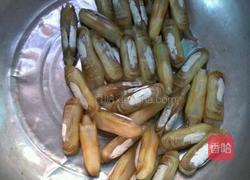 香辣蛏子的做法图解1