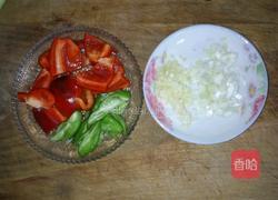 红椒烧茄子的做法图解3