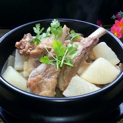 白萝卜炖羊排的做法[图]