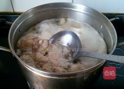 白萝卜炖羊排的做法图解4