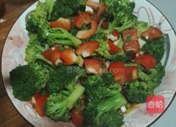 凉拌西蓝花的做法图解4