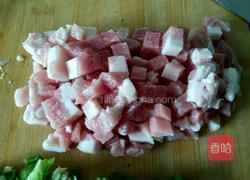 猪五花茄子麻椒炸酱面的做法图解1