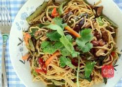 香菇豆角焖面的做法图解14