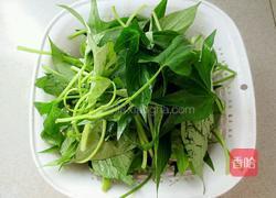 蒜香薯叶的做法图解2