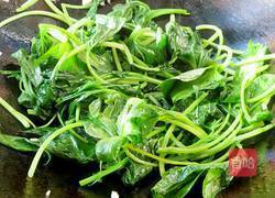 蒜香薯叶的做法图解4