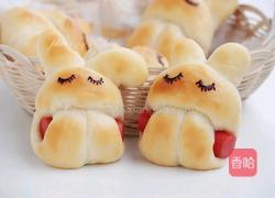 小兔子香肠面包的做法图解20
